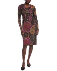 Etro - Wool-Blend Shift Dress - Lyst