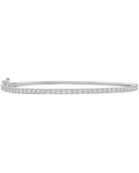 Diana M. Jewels - Diana M. Fine Jewelry 14K 1.30 Ct. Tw. Lab-Grown Diamond Bangle Bracelet - Lyst