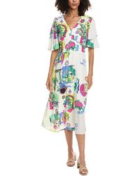 Pom - Midi Dress - Lyst