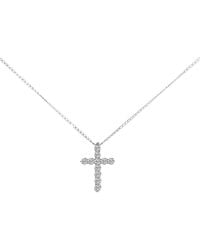 Haus of Brilliance - 14K 0.50 Ct. Tw. Lab-Grown Diamond Pendant Necklace - Lyst