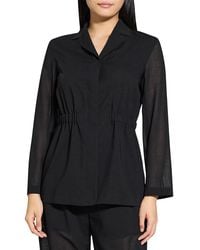 Theory - Cinch Waist Wool-Blend Jacket - Lyst