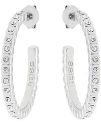 Reiss - Sade Soraya Hoop Earrings - Lyst