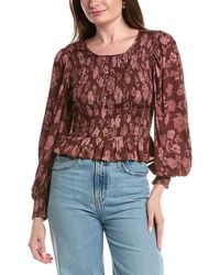 Saltwater Luxe - Printed Blouse - Lyst