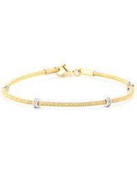 Reiss - 14K 0.10 Ct. Tw. Diamond Mesh Bracelet - Lyst