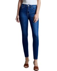 L'Agence - Monique Ultra High-rise Skinny Jean - Lyst