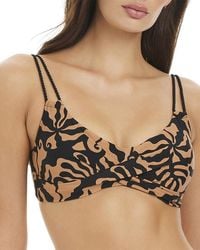 Sanctuary - Shell We Twist Front Bra Top - Lyst