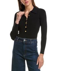 L'Agence - Elisabetta Knit Bodysuit - Lyst