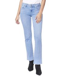PAIGE - Sloane Davia Destructed Jean - Lyst