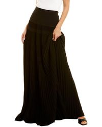 Brock Collection Accordion Pleated Skirt - Black