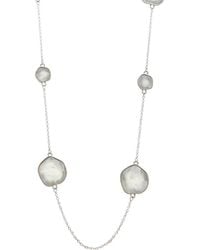 Juvell - Plated Mother Of Pearl Necklace - Lyst