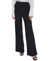 Halston - Wide Leg Trouser - Lyst