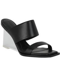 McQueen - Shard Leather Sandal - Lyst