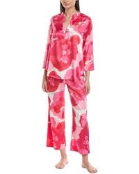 Natori - 2Pc Floria Mandarin Pajama Set - Lyst