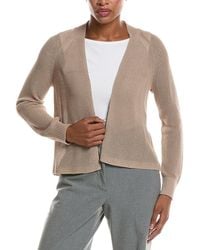 Eileen Fisher - Silk-Blend Cardigan - Lyst