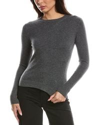 Forte - Crewneck 100% Cashmere Sweater - Lyst