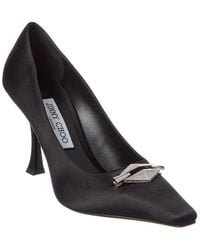 Jimmy Choo - Ryker 90 Satin Pump - Lyst