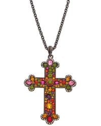 Kenneth Jay Lane - Pendant Necklace - Lyst