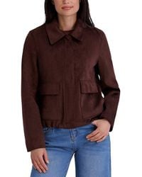 Kenneth Cole - Faux Leather Jacket - Lyst