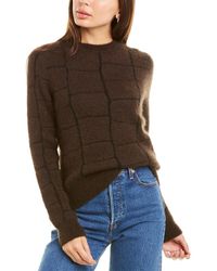 Max Mara Magenta Mohair & Wool-blend Jumper - Brown