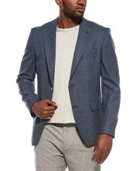 BOSS - Hutson Wool-Blend Blazer - Lyst