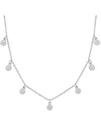 Rina Limor - 0.63 Ct. Tw. Lab-Grown Sapphire Station Necklace - Lyst