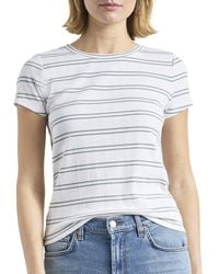 Splendid - Cap Sleeve Knit T-Shirt - Lyst