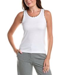 Burberry - Elyssa Check Tank Top - Lyst