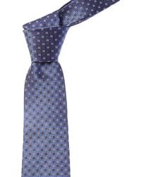 Canali - Squares Silk Tie - Lyst