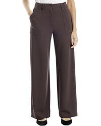 Max Studio - Ponte Wide Leg Pant - Lyst