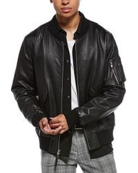 Vince - Shearling Hooded Jkt - Lyst