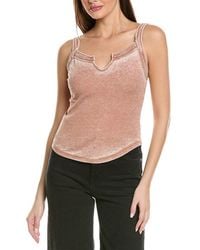 Project Social T - Amalia Burnout Notch Neck Tank - Lyst