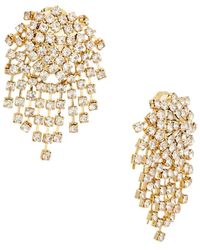 Kenneth Jay Lane - Plated Cluster Earrings - Lyst