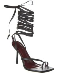 STAUD - Nicola Leather Gladiator Sandal - Lyst