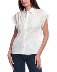 Jones New York - Ruffle Top - Lyst