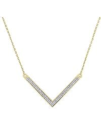 Diamond Select Cuts - 14K 0.15 Ct. Tw. Diamond Necklace - Lyst
