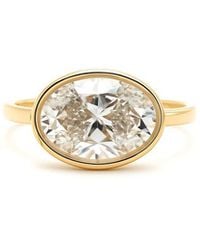 Prince Diamond & Jewelry - 14K 3.08 Ct. Tw. Lab-Grown Diamond Solitaire Ring - Lyst