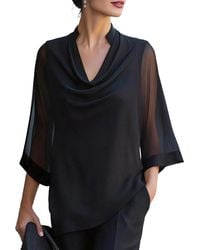 Tedora - Long Sleeve Top - Lyst
