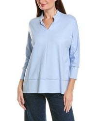 Jones New York - Mandarin Collar Dolman Top - Lyst