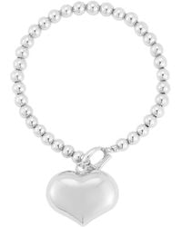 Glaze Jewelry - Plated Toggle Bracelet - Lyst