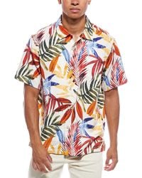 Tommy Bahama - Soriano Fronds Silk-Blend Camp Shirt - Lyst