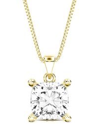Amairah - 14K 5.00 Ct. Tw. Lab-Grown Diamond Solitaire Pendant Necklace - Lyst