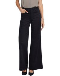 NYDJ - Mia Black Palazzo Jean - Lyst