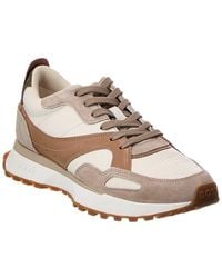 BOSS - Jonah Leather & Suede Sneaker - Lyst