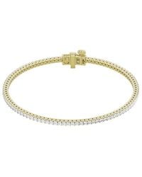 Lab Grown Diamonds - 14K 2.00 Ct. Tw. Lab-Grown Diamond Tennis Bracelet - Lyst