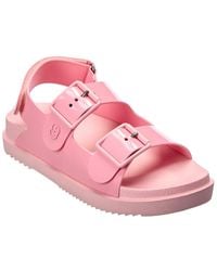 Gucci - Double G Rubber Sandal - Lyst