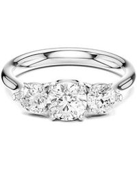 Amairah - 14K 1.00 Ct. Tw. Lab-Grown Diamond 3 Stone Ring - Lyst