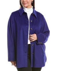 Marina Rinaldi - Plus Gazza Wool Jacket - Lyst