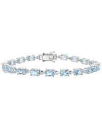 Gemstones - 9.90 Ct. Tw. Topaz Tennis Bracelet - Lyst