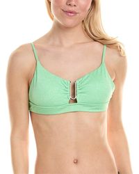 Becca - Glimmer Ballet Bikini Top - Lyst