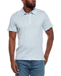 Onia - Slub Short Sleeve Polo Shirt - Lyst